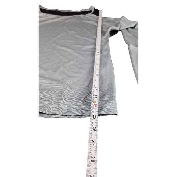 Z By Zella Women's Gray  Scoop Neck 3/4 Sleeve T-Shirt Size Small‎ - Picture 4 of 7